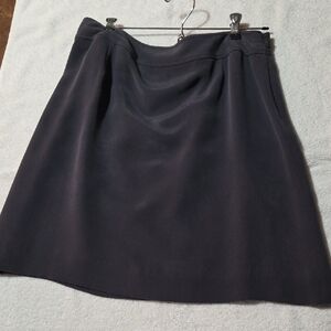 Jones New York Classic Gray A-Line Skirt